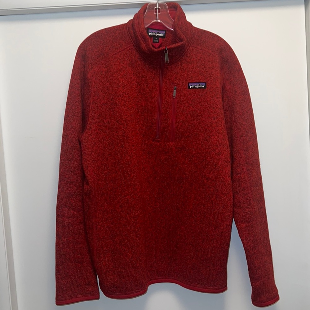 Men’s Patagonia half zip sweater shirt